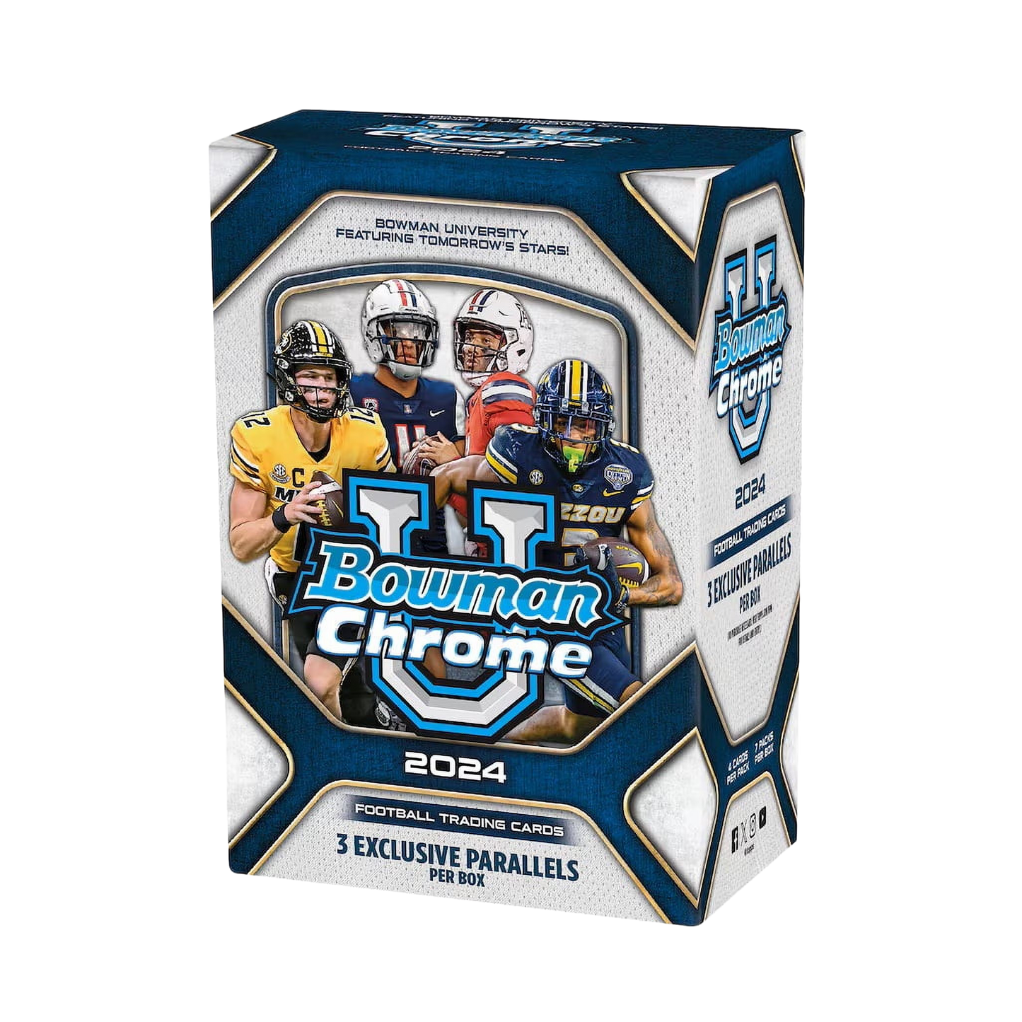 2024 Topps Bowman University Chrome Blaster Box